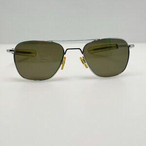 Randolph Engineering Sunglasses 5 1/2 USA Chrome Pilot AF 52-20